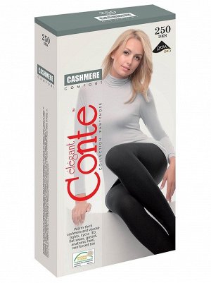 Колготки жен. Conte CASHMERE 250, nero