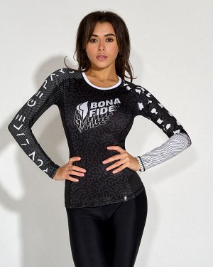 Рашгард Bona Fide: Rashguard Round Run Like Gepard &quot;Gray&quot;