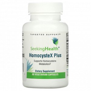 Seeking Health, HomocysteX Plus, 60 вегетарианских капсул