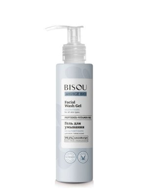 *BISOU AntiAGE BIO Гель для умывания Мультивитамин для всех типов кожи, 150 мл #