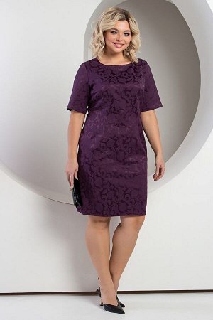 Платье Грета №7 фиолетовый