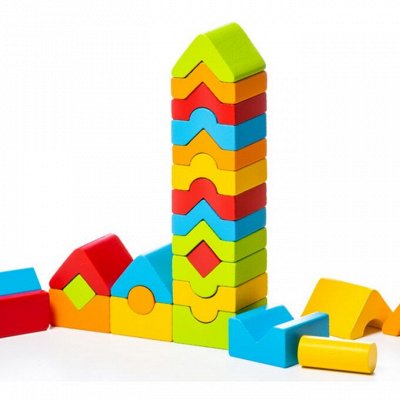 Русские деревянные игрушки для развития малышей! Наличие — Логические башни и сортеры