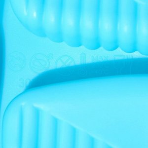 Форма для мороженого Доляна «Эскимо в глазури», 19,5?11?2,5 см, 4 ячейки, цвет МИКС