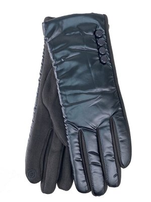Теплые женские перчатки, цвет темно серый
