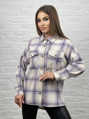Рубашка Женская 9509 "Клетка №2" №7