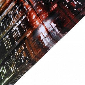 Картина модульная на подрамнике "Краски Нью-Йорка" 80х130 см(1-79*23, 2-69*23, 2-60*)