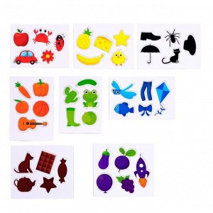 Магнитный набор «Цветные баночки»