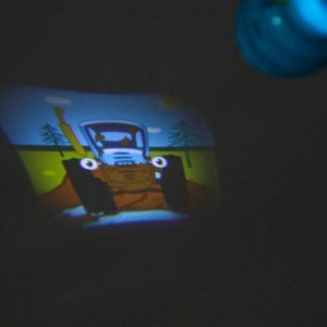 Проектор-фонарик «Синий трактор», свет, цвет синий