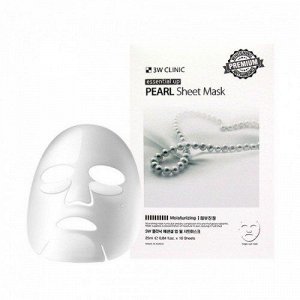 3W Тканевая маска для лица, жемчуг "Essential Up Sheet Mask" 25 гр. 10шт*40бл Арт-15515/14990