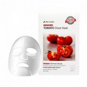 3W Тканевая маска для лица, томат "Essential Up Sheet Mask Tomato" 25 гр.10шт*40бл. Арт-15508/15003