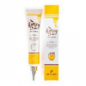 3W "Honey Eye Cream" Крем для глаз с медом, 40 мл, 1*100шт Арт-76240