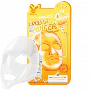 Elizavecca Тканевая маска для лица витаминизирован. Power Ringer, 23 мл, 500 шт. Арт-941860