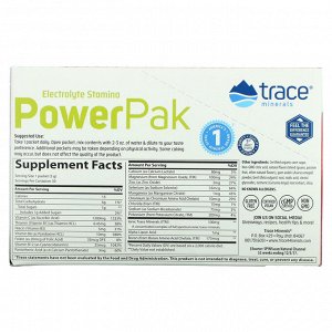 Trace Minerals Research, Electrolyte Stamina Power Pak, гуава и маракуйя, 30 пакетиков по 5 г (0,18 унции)