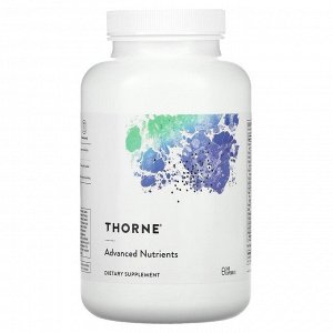 Thorne Research, усовершенствованный состав питательных веществ, 240 капсул