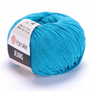 Пряжа для вязания YarnArt Jeans цвет №55 темная бирюза