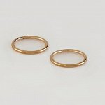 Серьги (конго)  золочение
