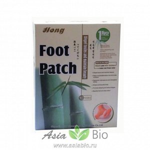 Хит -продаж - Пластырь Foot Patch на стопы для выведения токсинов и шлаков