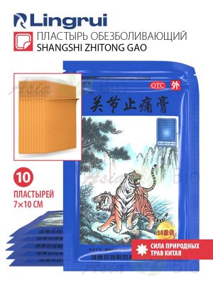 ( 3005 ) Пластырь " Shangshi Zhitong  Gao " (10 штук)  - обезболивающий