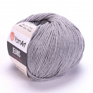 Пряжа для вязания YarnArt Jeans цвет №46 св. серый