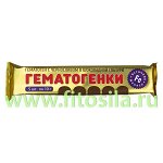 Гематоген с черносливом в темной глазури, 5 шт по 10 г БАД