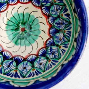 Пиала для чая Риштанская Керамика «Узоры», 200 мл, d=11 см, МИКС