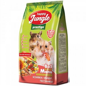 Happy Jungle Prestige Корм д/хомяков, мышей, песчанок 500гр