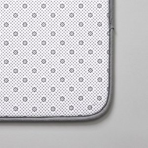 Коврики для ванной и туалета SAVANNA Memory foam, 2 шт: 60x90 см, 40x60 см, цвет серый