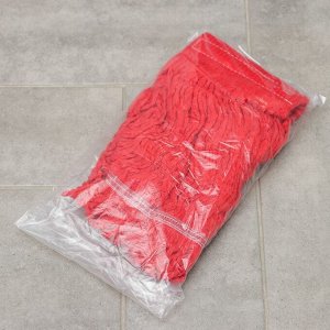 Насадка моп "Кентукки", 350 гр, цвет красный