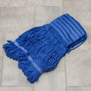 Насадка моп "Кентукки", 350 гр, цвет синий