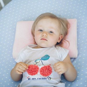 Детская ортопедическая подушка с эффектом памяти Классика от 1 года