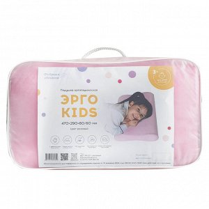 Детская ортопедическая подушка с эффектом памяти Эрго от 3 лет