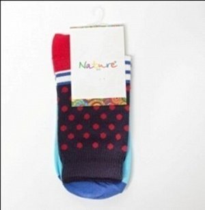 Nature Socks Носки женские высокий цветные