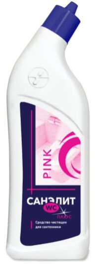 Чистящее средство САНЭЛИТ-WC плюс Pink для сантехники 750мл.