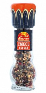 Русский аппетит приправа Смесь перцев 47гр мельница 1/4/6 №Ю-110
