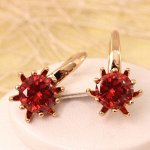 Серьги позолота H01-9861
