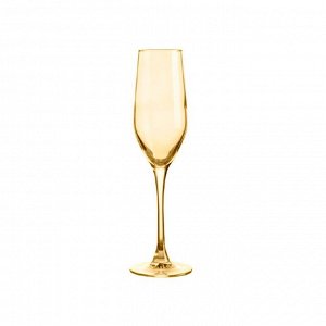 Набор бокалов для шампанского, 6 шт, 160 мл, стекло, СЕЛЕСТ Золотистый хамелеон