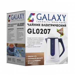 Чайник электрический GALAXY GL0207 (синий)