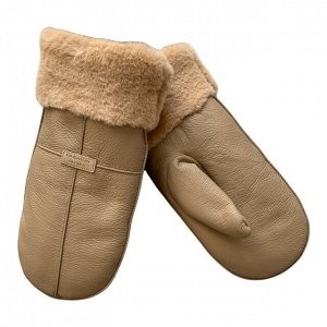 Тёплые Кожаные Варежки SnowGuard