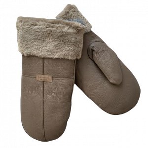 Тёплые Кожаные Варежки SnowGuard