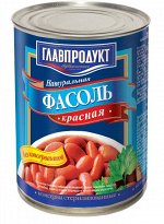 Главпрод. фасоль красная 400гр. ж/б 1/12