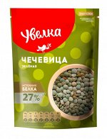 У. крупа 450г чечевица зеленая тарелочная 1/12 №630