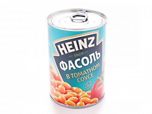 Фасоль белая в томатном соусе 415 гр Heinz