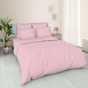 Пододеяльник 1,5-спальный, поплин гладкокрашенный (Светло-розовый)