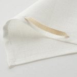 TERESIE ТЕРЕЗИЯ Салфетка для кухни, белый 35x35 см, 100%  лен