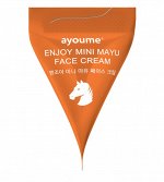 Крем для лица с лошадиным маслом в пирамидках  Enjoy Mini Mayu Face Cream