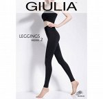 LEGGINGS 02 (Giulia) Шелковистые бесшовные леггинсы, высокий широкий пояс