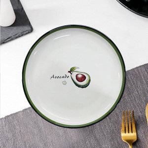 Десертная тарелка "Avocado" / 20,5 x 2,5 см