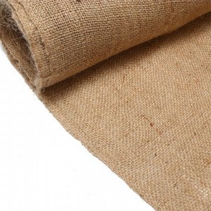 Джут натуральный, 10 * 1,1 м, плотность 260 г/м*, плетение 46/40