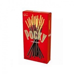 POCKY Печенье "Палочки с шоколадом  [CHOCOLATE]", 46гр., 1*40шт Арт-14001