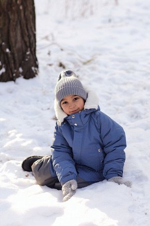 Комбинезон детский Космос зимний деним